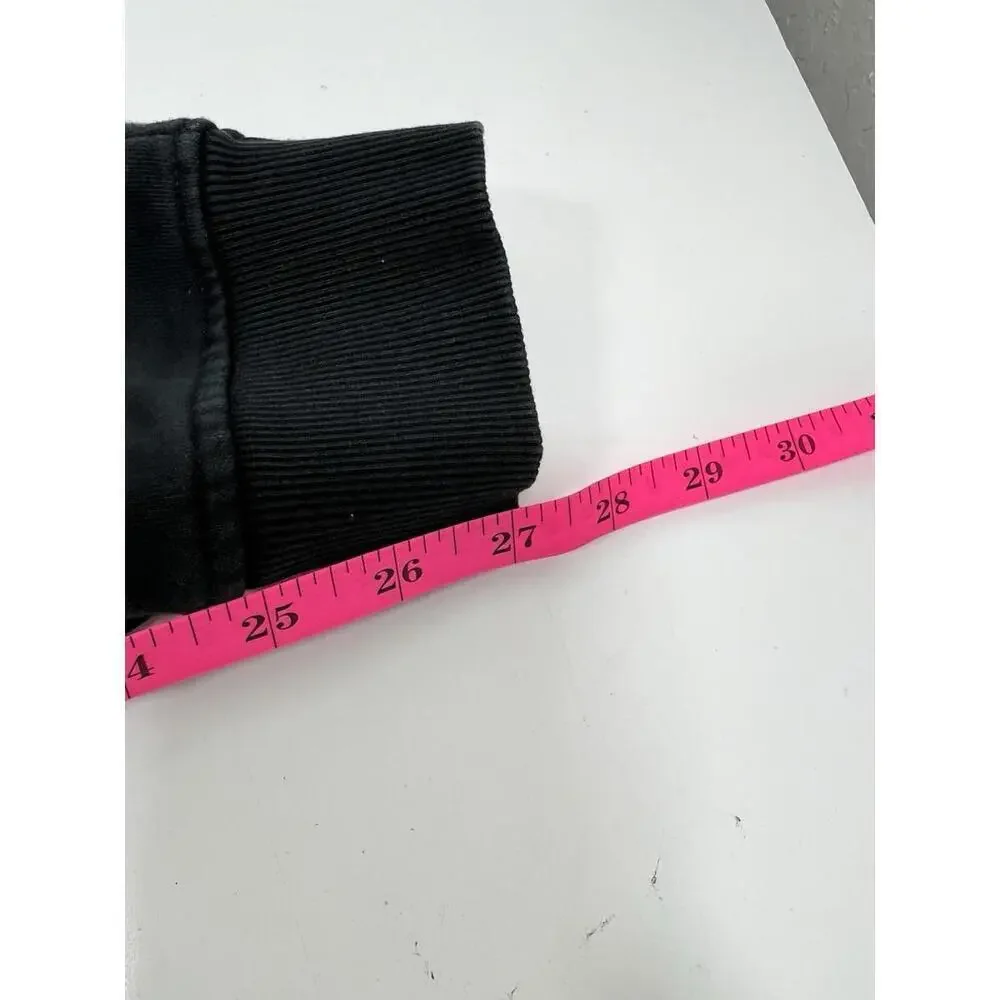 Gymshark Tapered Sweatpants Black Cotton Blend Men’s Sz Large Fleece Gym